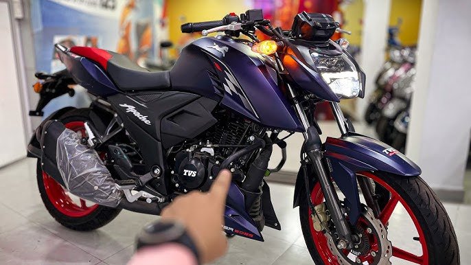 अच्छे माइलेज के साथ launch हुई चार्मिंग look वाली TVS Apache RTR 160 bike