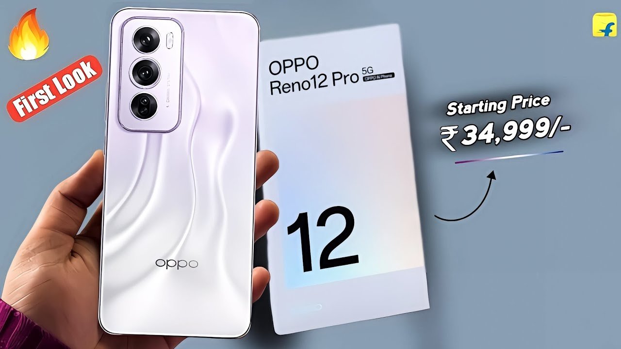 50MP सेल्फी कैमरा कॉलिटी के साथ launch हुआ 5000mAh बैटरी वाला OPPO Reno 12 5G smartphone