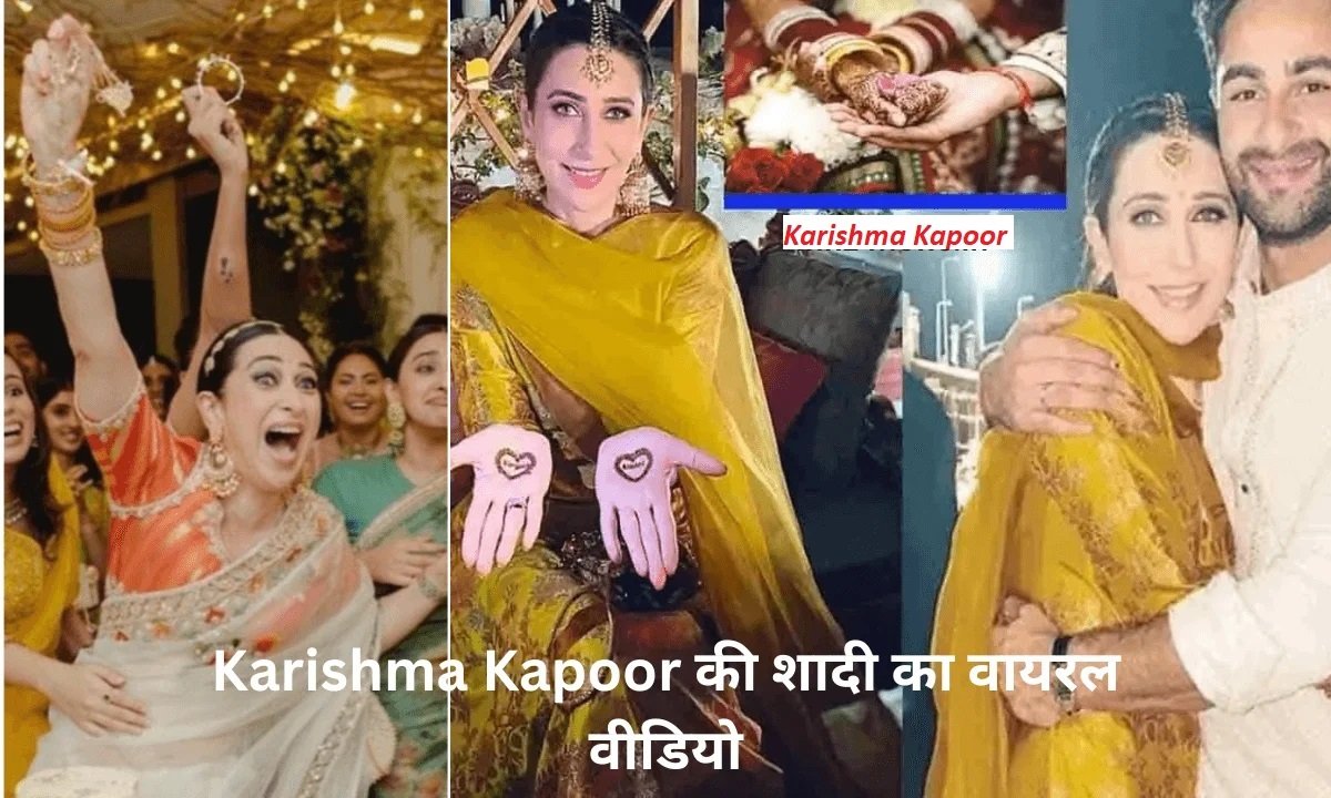 बुढ़ापे में 50 साल की Karishma Kapoor पर चढ़ी जवानी, रच गयी हाथों में मेहँदी और सज गयी दुल्हन...