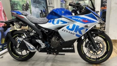 250cc इंजन के साथ launch हुई 40Kmpl माइलेज वाली Suzuki Gixxer SF 250 की स्पोर्ट बाइक