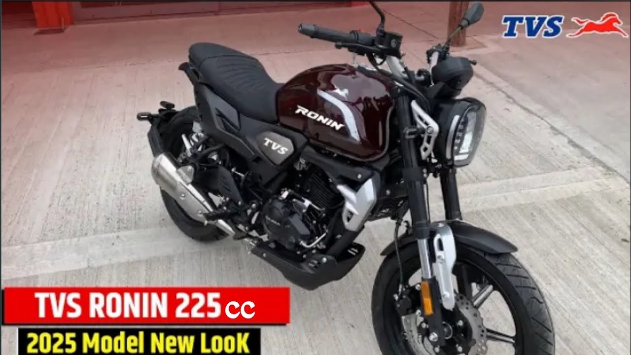 बुलेट जैसे डिजाईन के साथ launch हुई 225cc इंजन और धाकड़ फीचर्स वाली TVS Ronin 225 bike