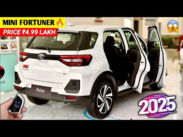 Toyota Raize: Is Being Launched In Fortuner-Like Look, It Will Be Launched At A Lower Price And Will Be More Like Fortuner