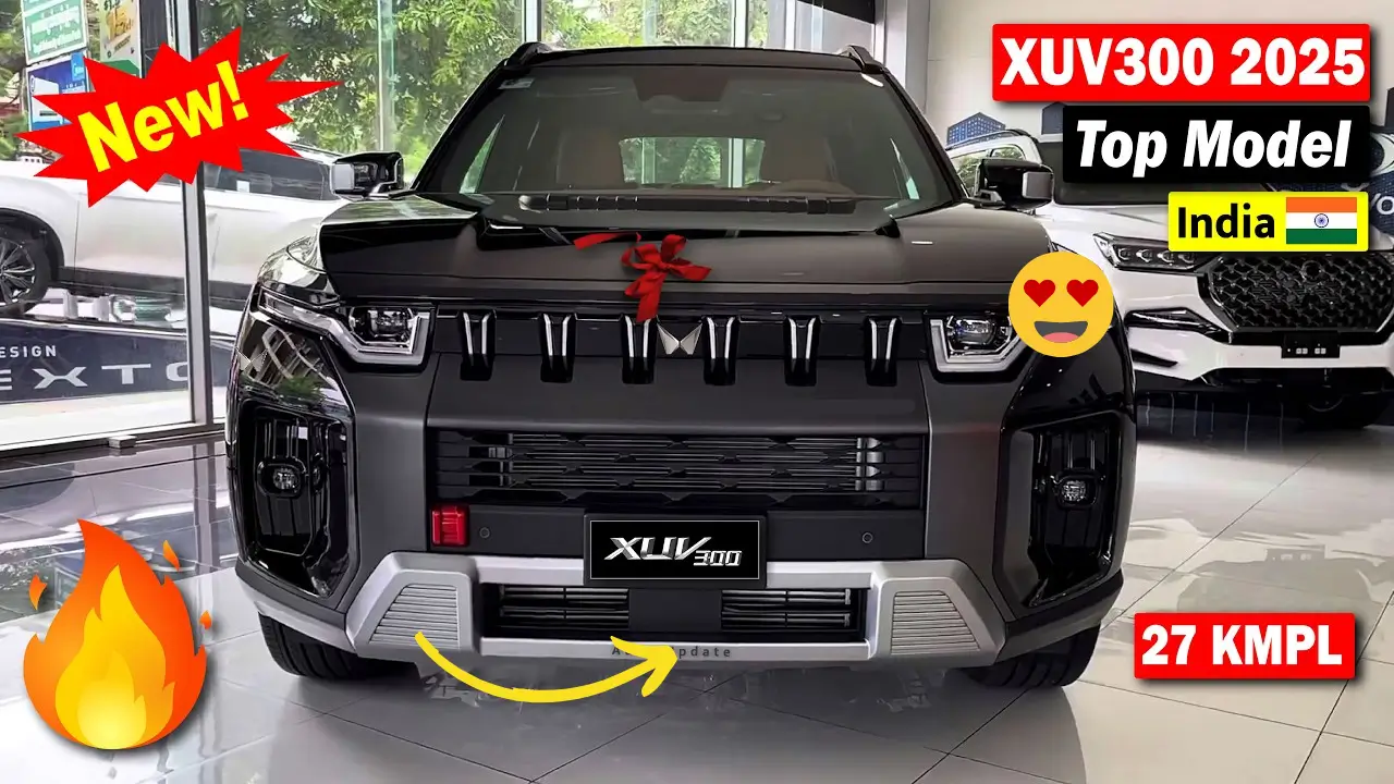 powerful engine के साथ कम बजट में launch हुई लग्जरी फीचर्स वाली Mahindra XUV300 की SUV कार