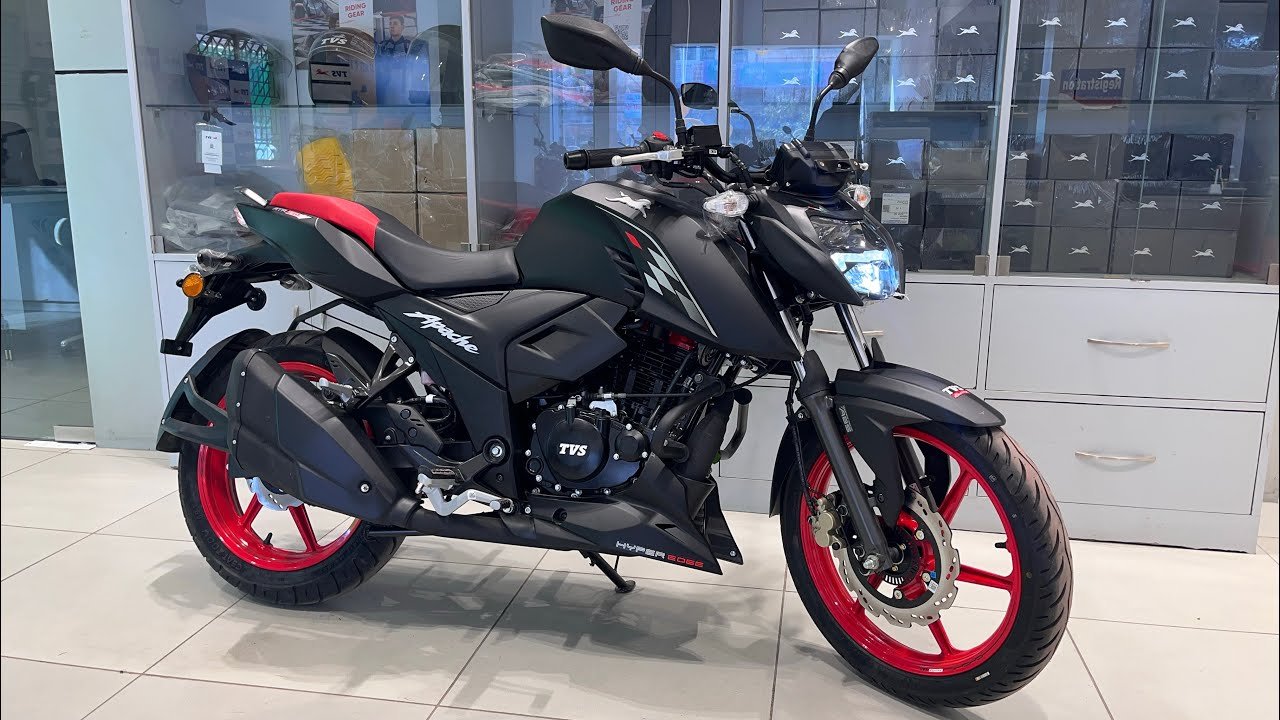 ब्रांड फीचर्स के साथ launch हुई झकाझक माइलेज वाली TVS Apache RTR 160 4V bike