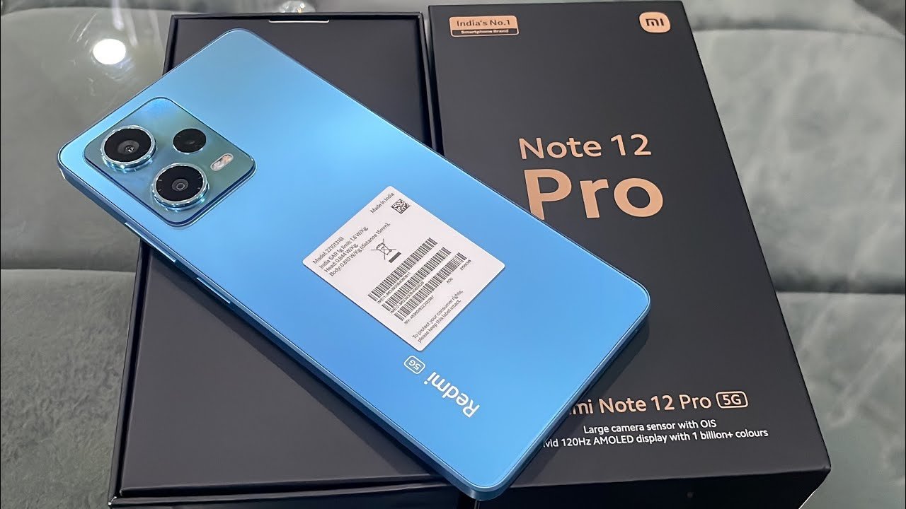 गेमिंग लवर्स के लिए launch हुआ 5000mAh बैटरी और 67W फ़ास्ट चार्जर वाला Redmi Note 12 Pro 5G smartphone