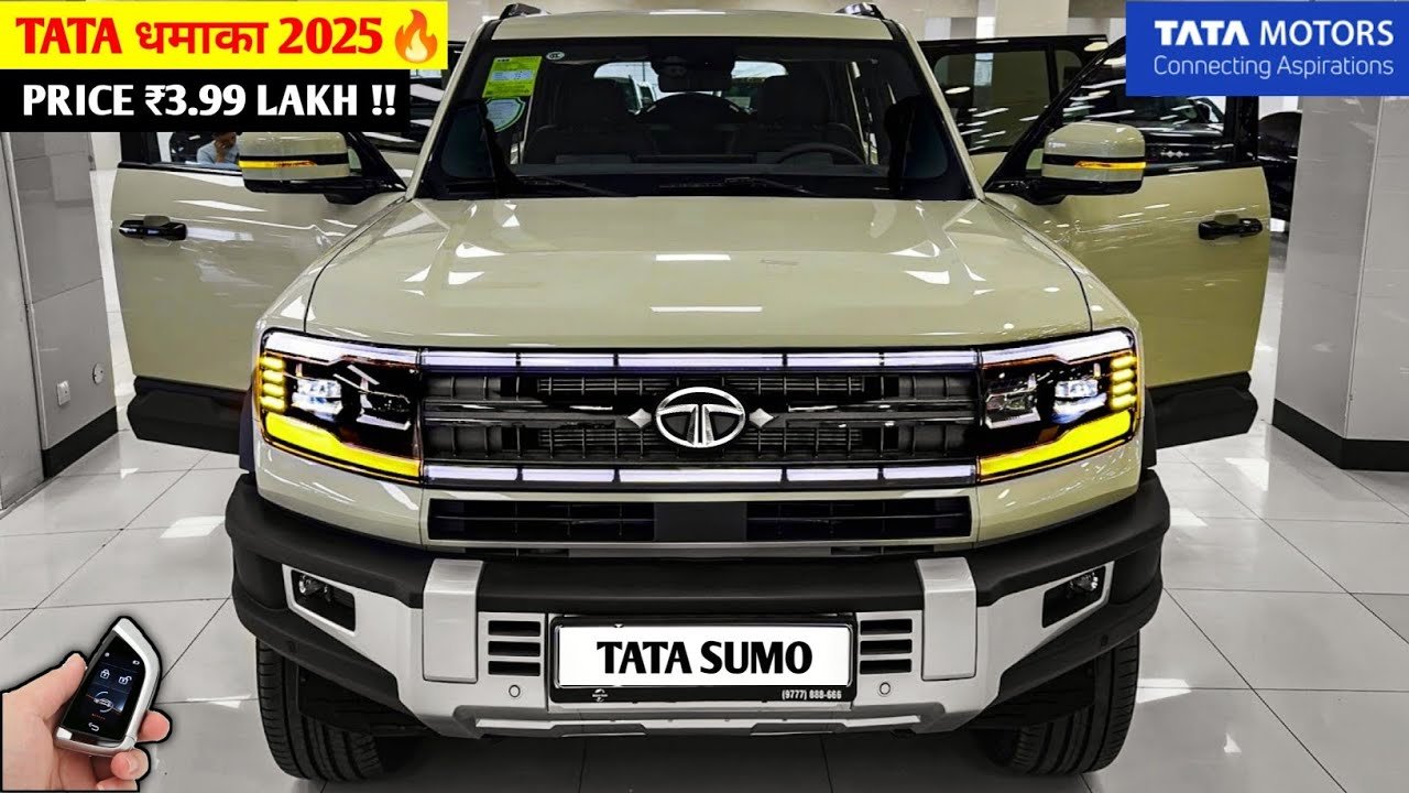 शक्तिशाली इंजन से मार्केट में उड़ायेंगी गर्दा Tata Sumo की SUV कार जाने खासियत