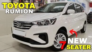 डेशिंग look में launch हुई लक्ज़री फीचर्स और मजबूत इंजन वाली Toyota Rumion की 7-सीटर कार 