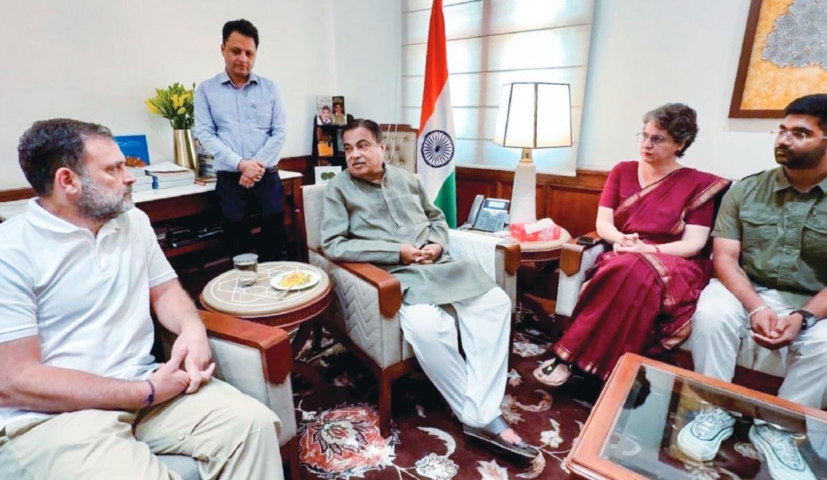 नितिन गडकरी से अचानक क्यों मिलने पहुंचे राहुल-प्रियंका? जानिए उस 'खास मिशन' की पूरी इनसाइड स्टोरी
